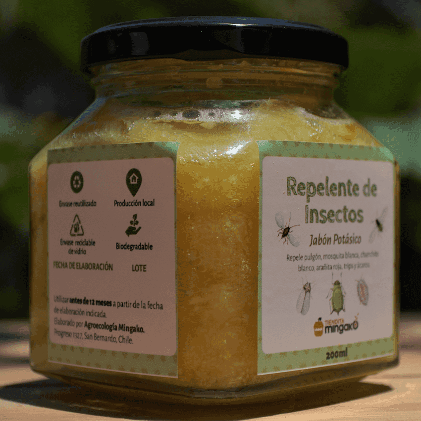Jabón potásico- Repelente de insectos 2